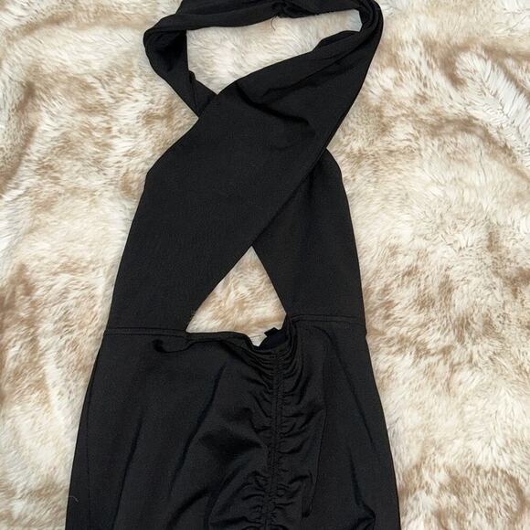 Leau cross front peak through midi dress | Sz XS, NWT - Picture 4 of 5